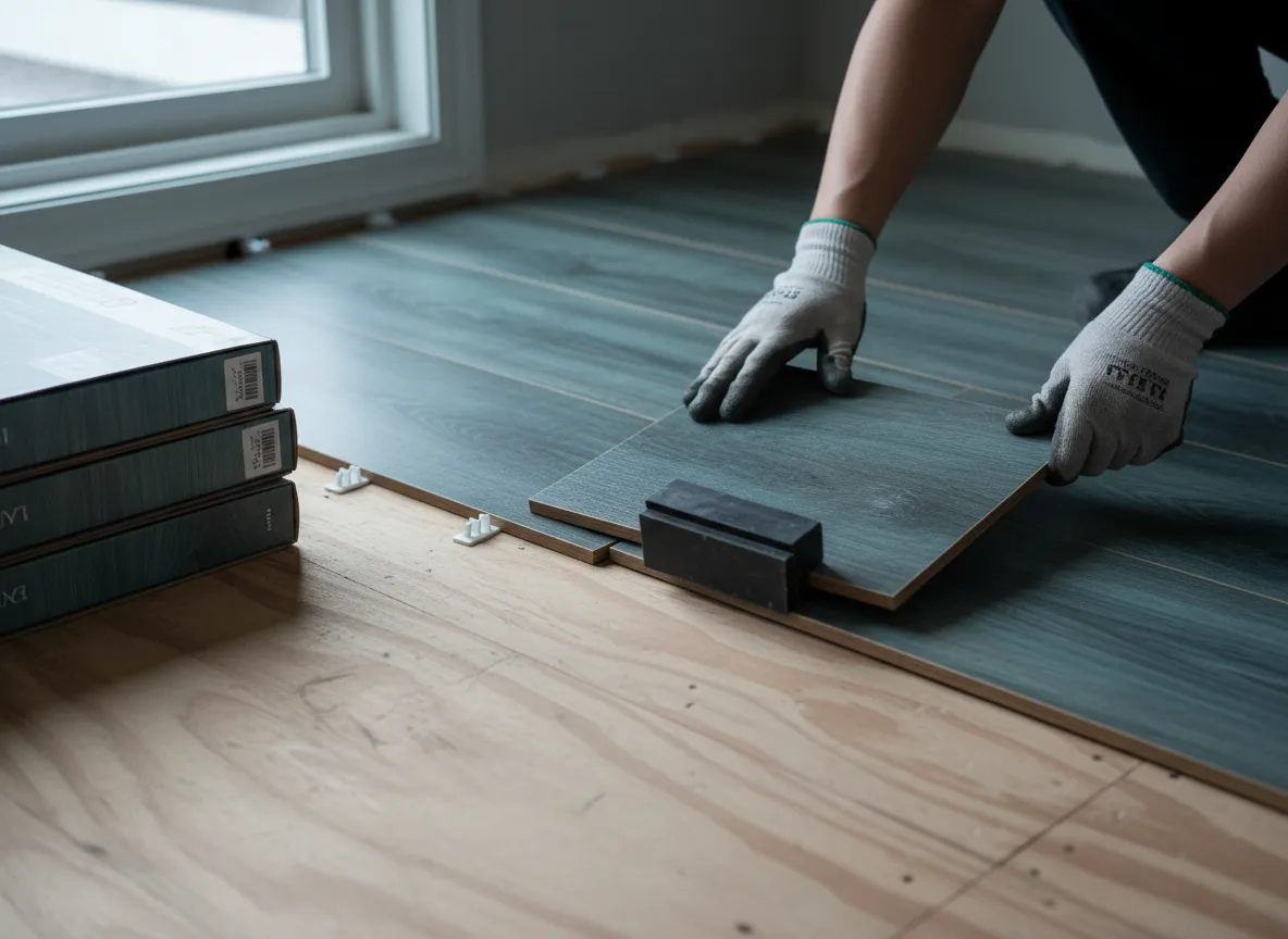 Luxury Vinyl Plank Installation company in Reynolds, ND